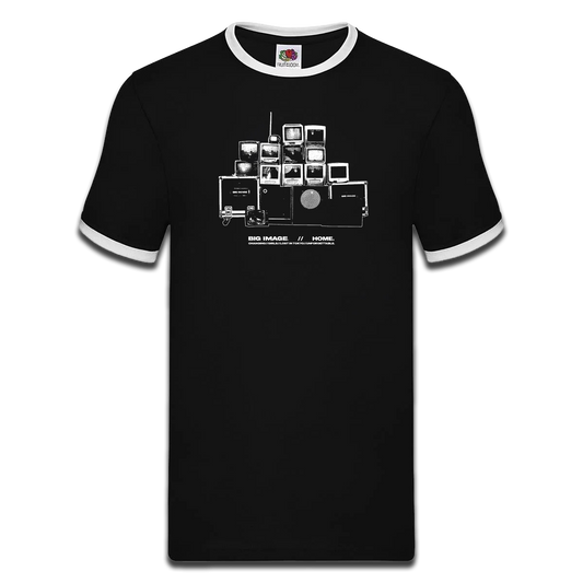 Big Image 'HOME' Ringer Tee