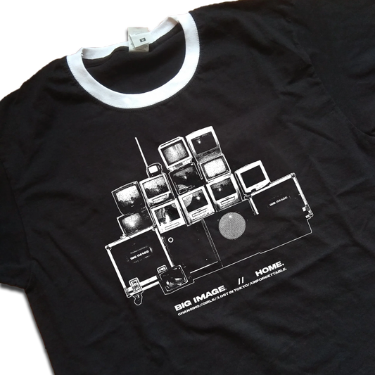 Big Image 'HOME' Ringer Tee