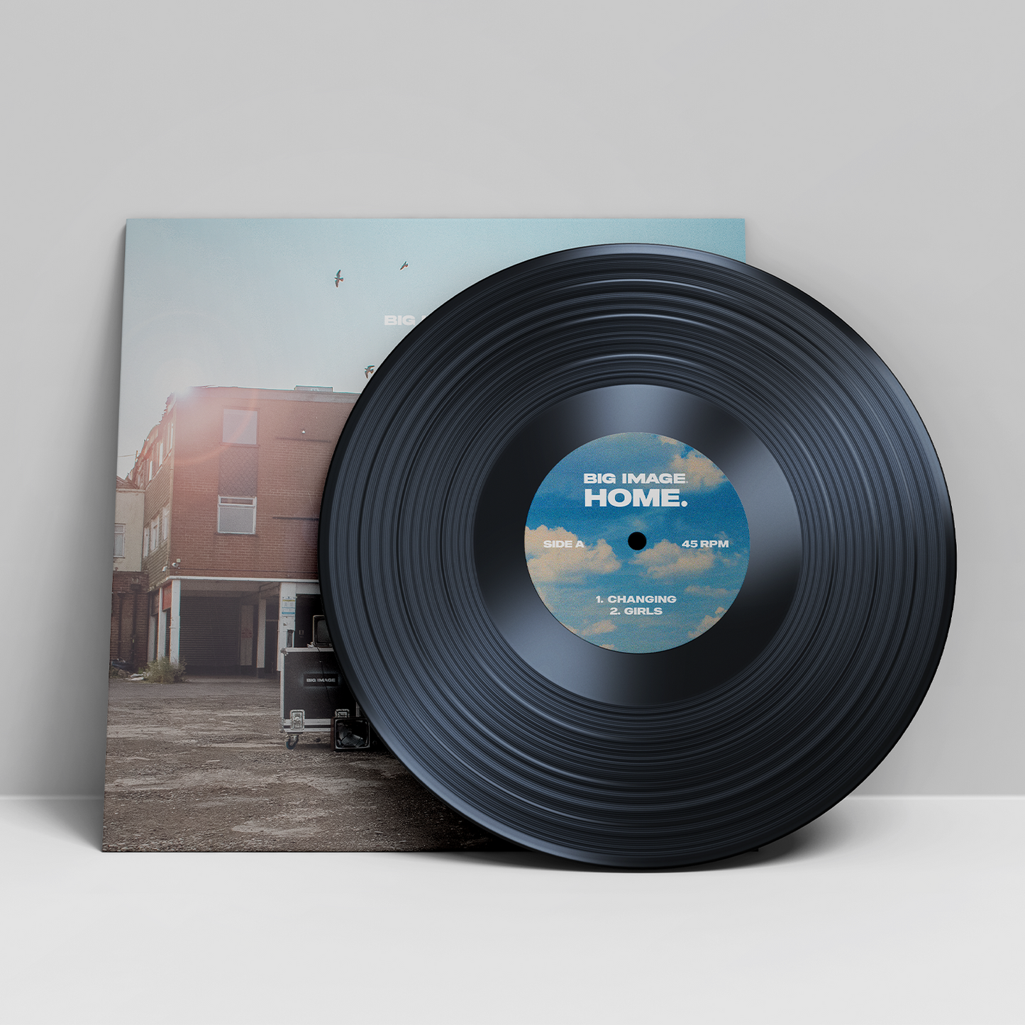 Big Image ‘HOME’ Bundle – Hoodie + 10" Vinyl (Pre Order)